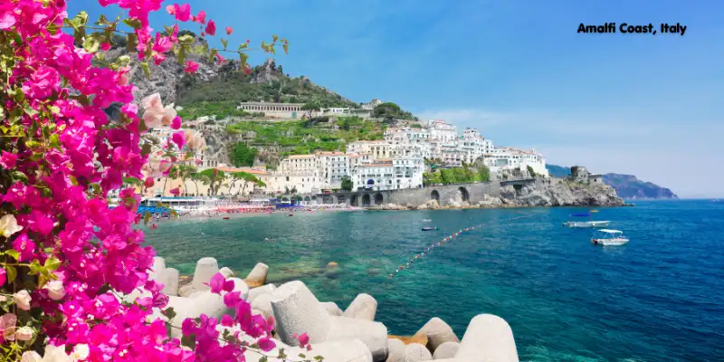Amalfi coast in italy