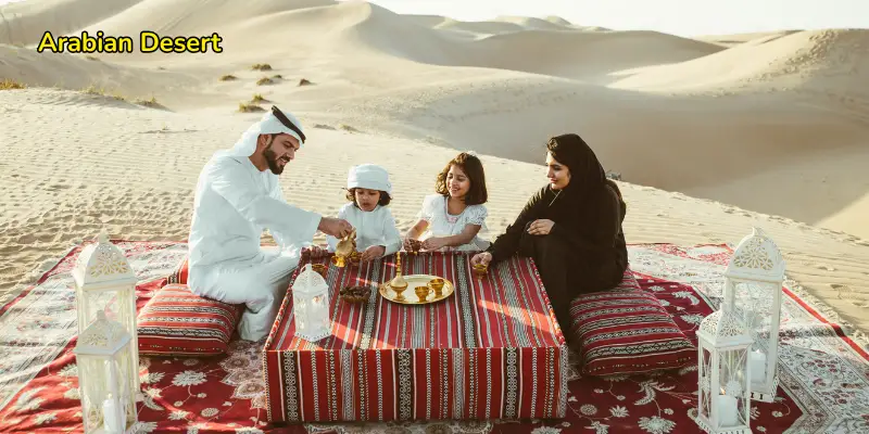 Arabian desert image