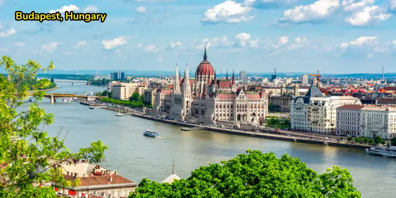 Budapest in hungary view