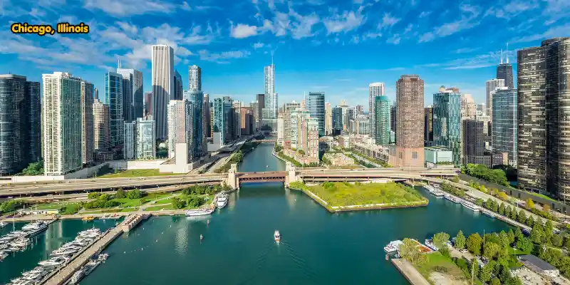 Chicago Illinois view