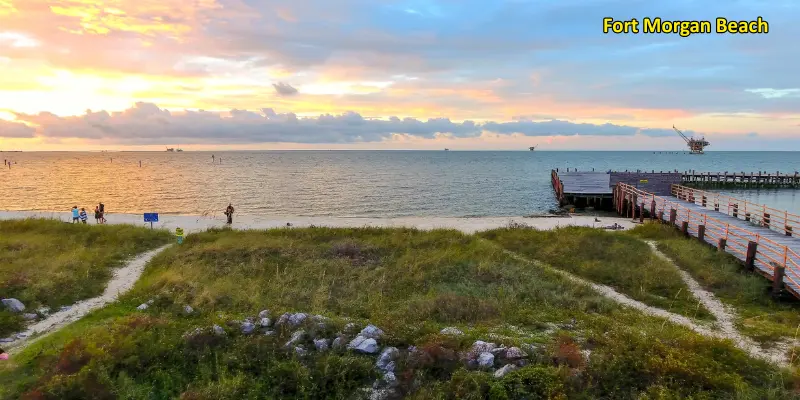 Fort Morgan beach image