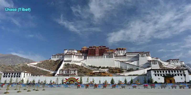 Lhasa tibet view