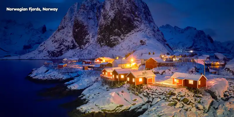 Norwegian fjords in norway