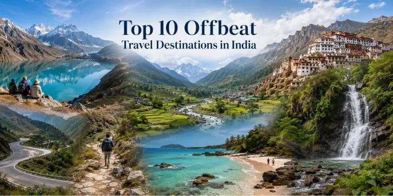 offbeat travel destinations in india Top 10 offbeat travel destinations in india.