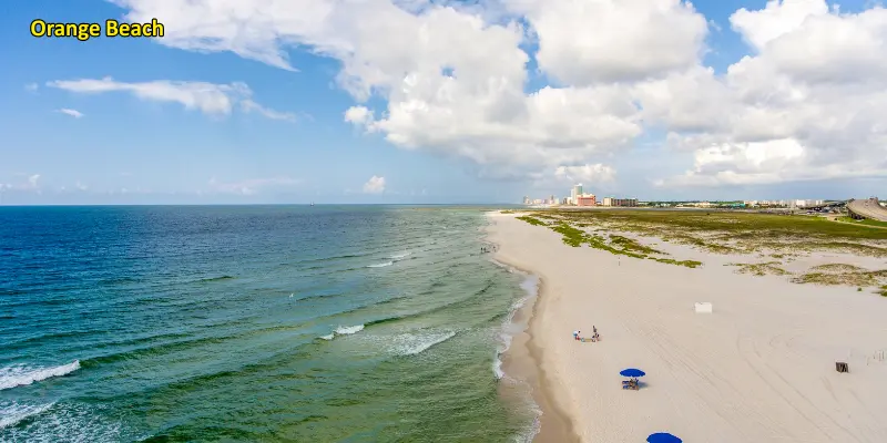 Orange beach image