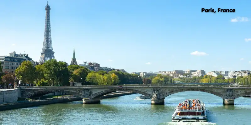 Paris in france views.