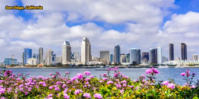 San diego california view