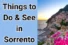Things to Do and See in Sorrento