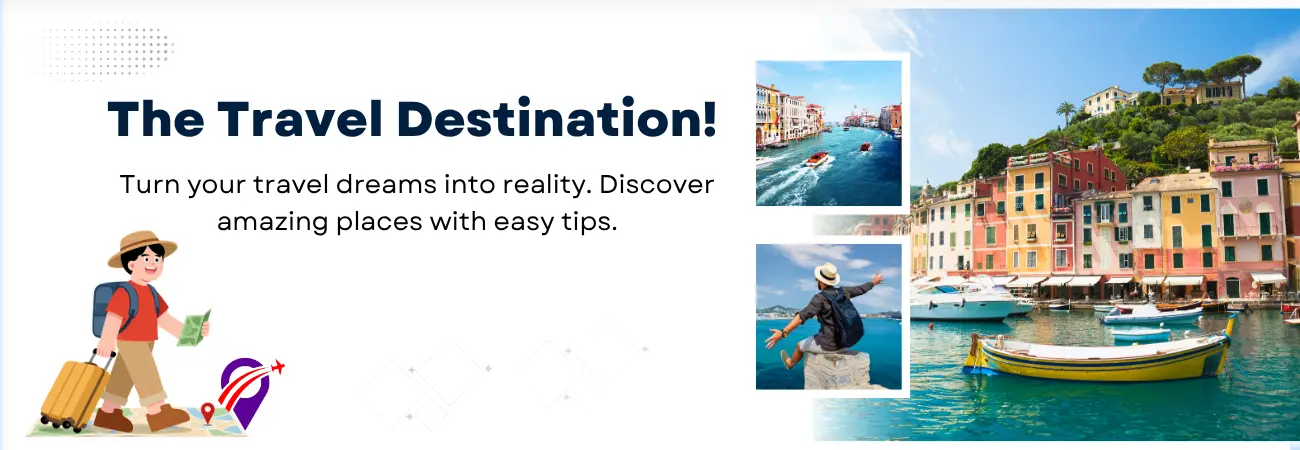 travel destination slider image